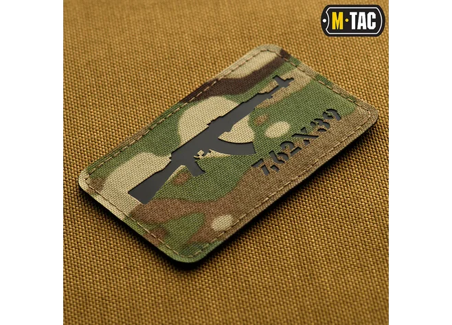 Нашивка M-Tac AKM 7.62х39 Laser Cut Multicam/Black Фото 2